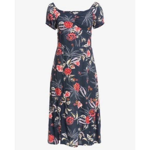 Roxy Soul Values Midi Dress, Size M, NWT - Picture 9 of 12